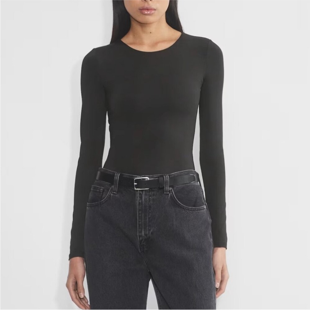 Aritzia Black Long Sleeve Tee